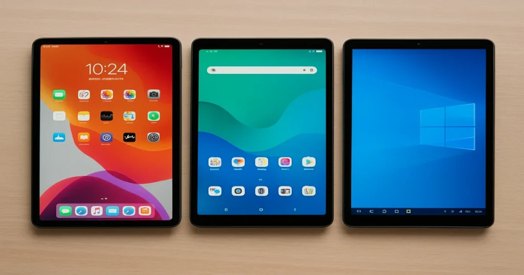 Операционная система: iPadOS, Android или Windows