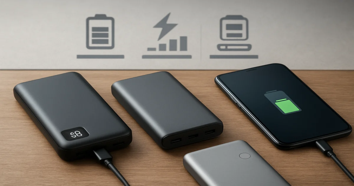 Как выбрать powerbank — емкость, быстрая зарядка и типы